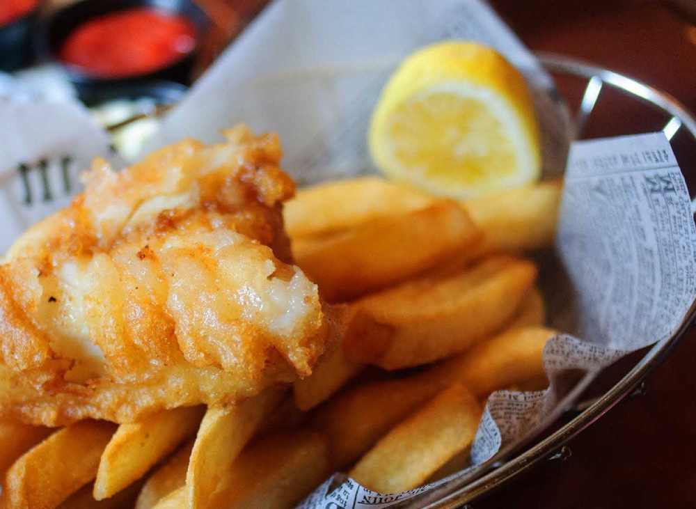 Crispy Fish & Chips served at quality fish and chips takeaway in Stevenson